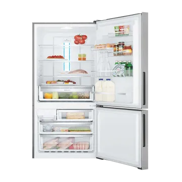 Electrolux UltimateTaste 500 496 Litres 2 Star Frost Free Double Door Bottom Mount Refrigerator with Door Alarm (EBE5302C-S, Stainless Steel) - Image 2