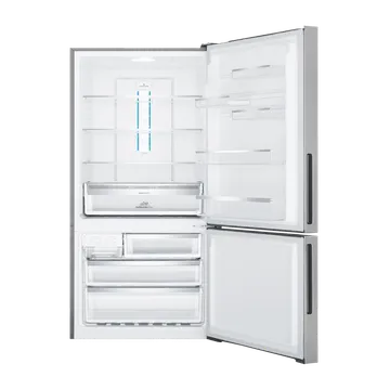 Electrolux UltimateTaste 500 496 Litres 2 Star Frost Free Double Door Bottom Mount Refrigerator with Door Alarm (EBE5302C-S, Stainless Steel) - Image 3