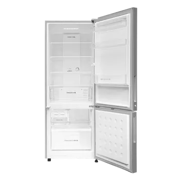 Haier 300 Litres 2 Star Frost Free Double Door Bottom Mount Refrigerator with Antibacterial Gasket (HRB-3502BS-P, Brushline Silver) - Image 2