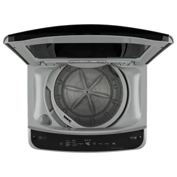 LG 7.5 kg 5 Star Inverter Fully Automatic Top Load Washing Machine (T75VBSF1Z, Smart Inverter Motor, Middle Free Silver) - Image 2