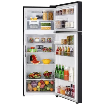 LG 466 Litres 2 Star Frost Free Double Door Smart Wifi Enabled Refrigerator with Multi Air Flow (GL-T492MESY, Ebony Sheen) - Image 3