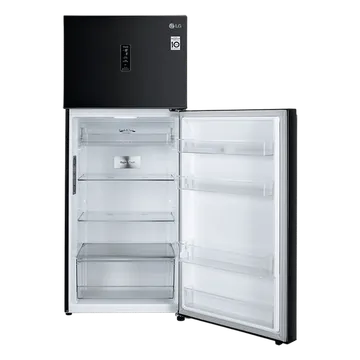 LG 466 Litres 2 Star Frost Free Double Door Smart Wifi Enabled Refrigerator with Multi Air Flow (GL-T492MESY, Ebony Sheen) - Image 4